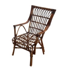 Brown Rattan CARMELA Chair