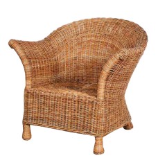 Rustic Rattan LIA Arm Chair