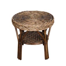 Rustic Rattan MATEO Coffee Table