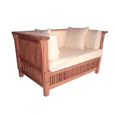 Teak Two Seater Sofa VENICE