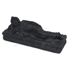 Concrete Fiber Sleeping Buddha 25 cm