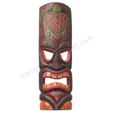 Wood Brown TIKI Mask Turtle 100 cm