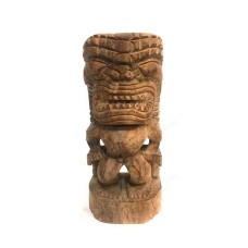 Wood God Of King Kamehameha Tiki 30 cm