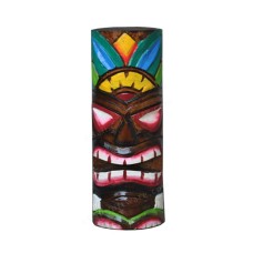 Green Leaf Hawaiian Tiki Totem 15 cm