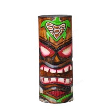 Turtle Motif Hawaiian Tiki Totem 15 cm