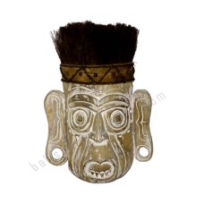 Wood Primitive Mask White Wash 40 cm