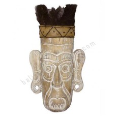 Wood Primitive Mask White Wash 60 cm