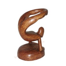 Wood Bottle Holder Acrobatic 25 cm