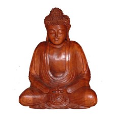 Wood Meditation Japanese Buddha 50 cm