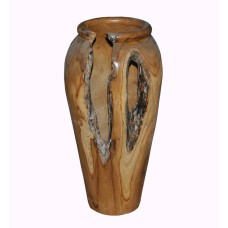 Reclaimed Teak Root Vase Natural 50 cm