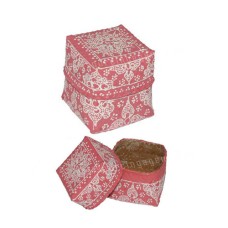 Pink Bamboo Jewelry Box Flower 10 cm